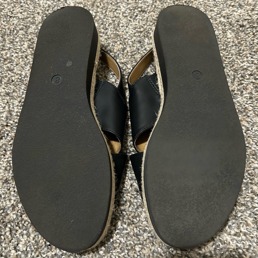 Women's Black Frances Heel Sandals - Picture 10 of 14